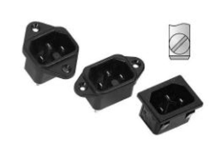 Serie 42R01 – Gerätestecker mit Schraubanschluss oder Snap-In