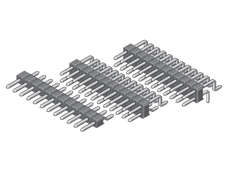 Barrette SMT pas 2,54 mm – série 334