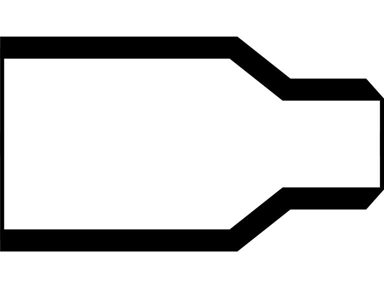 Shaped Parts for Round Connector Housings without Lip