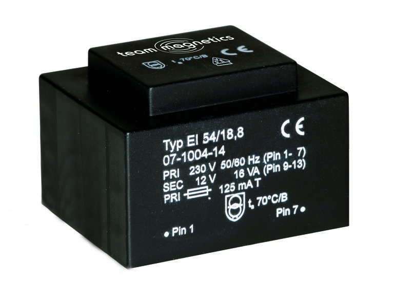 Transformer EI54/18.8 16.0VA