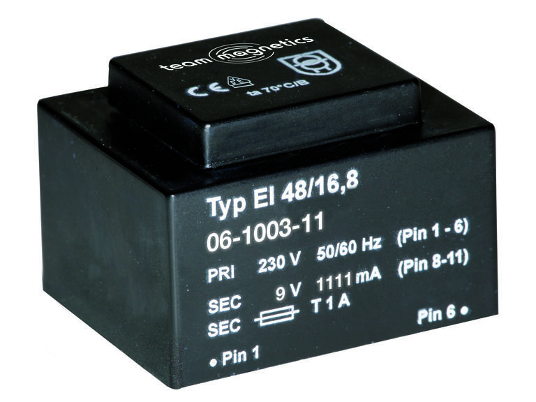 Transformer EI48/16.8 10.0VA