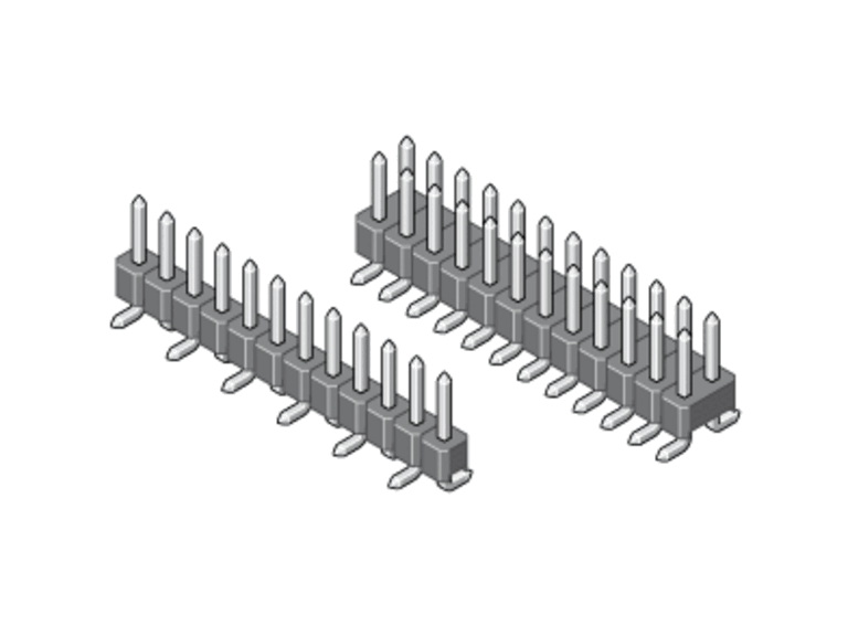 Barrette SMT pas 2,54 mm – série 090