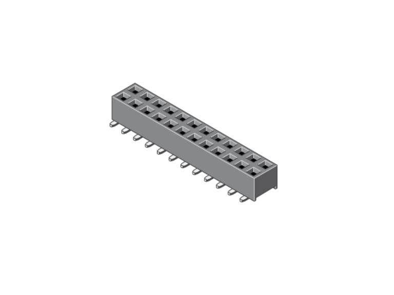 Buchsenleiste SMD, Raster 1.00 mm – Serie 306