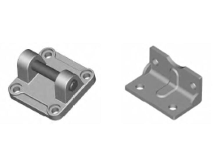 Accessoires pour le cylindre ISO 15552