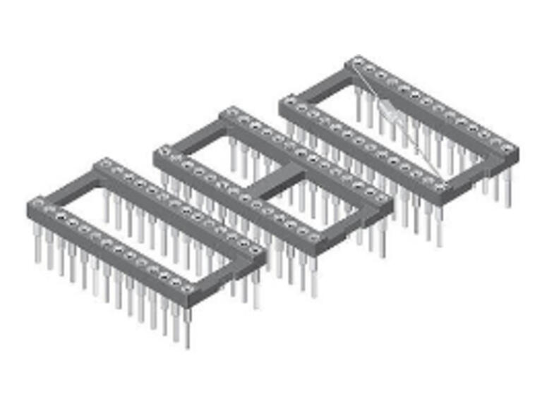 Präzisions IC-Sockel 2,54 mm – Serie 001