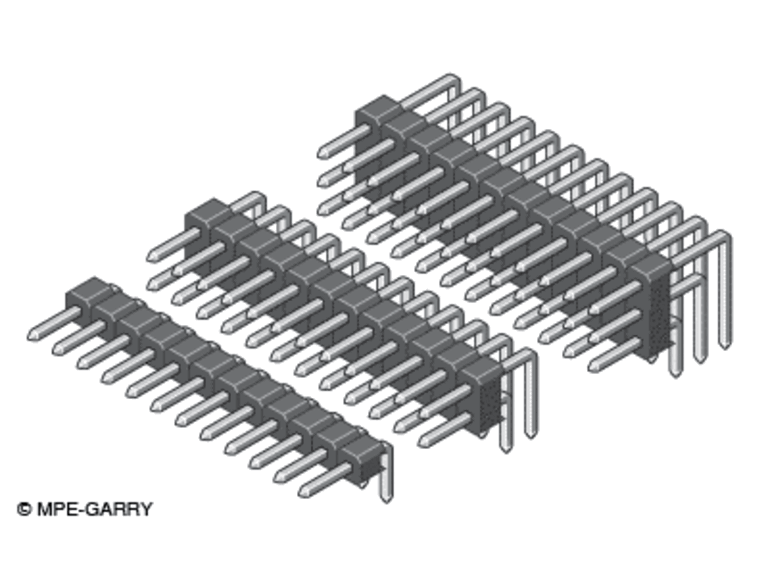 Barrette THT pas 2,54 mm – série 088