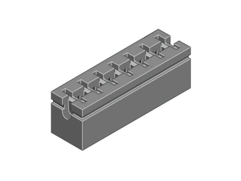 Bloc de prises de court-circuit pas 2.54mm – série 336