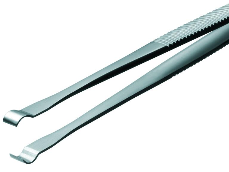 Rubis SMD-Pinzette – für Bauteile von Ø 2.5 – 5.0mm – Greiffläche gerade