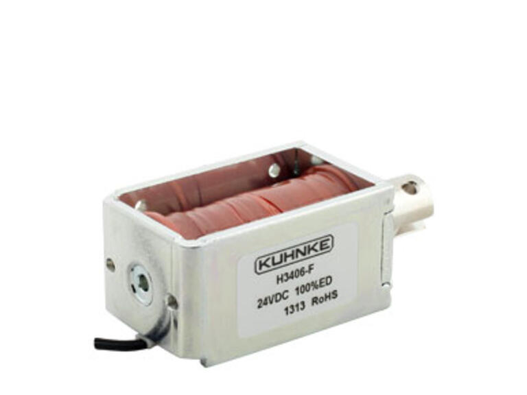 Aimant tirant – Course 10mm, 0.6-6.0N, 24VDC, 100%FM