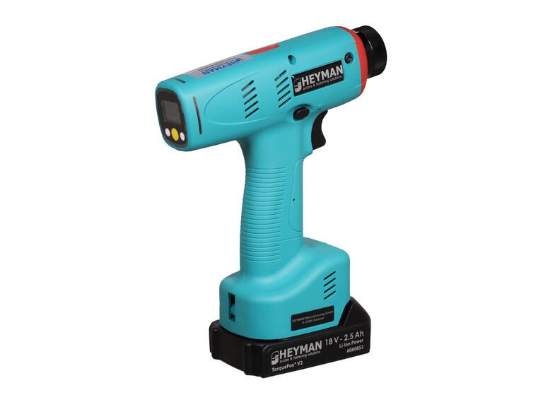HEYMAN TorqueFox Akku-Werkzeug Ver2 komplett für High Torque Blindnietmuttern
