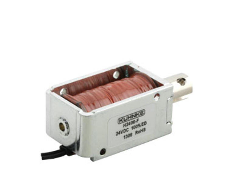 Aimant tirant – Course 8mm, 0.4-3.5N, 24VDC, 100%FM