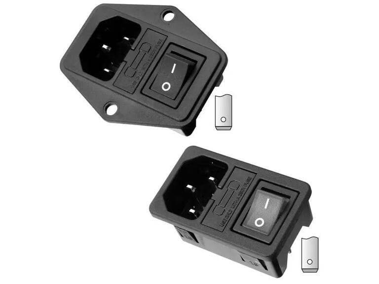 Serie 59JR – Gerätestecker mit Schraubanschluss oder Snap-In