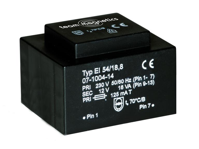 Transformateur EI54/18,8 16,0VA