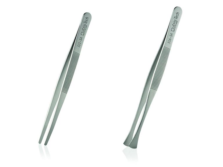 Standard-Pinzetten, mit runder Spitze