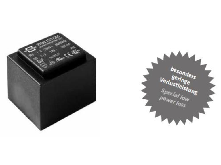 Taille EI30-EuP – version avec faible perte de puissance <0.2W