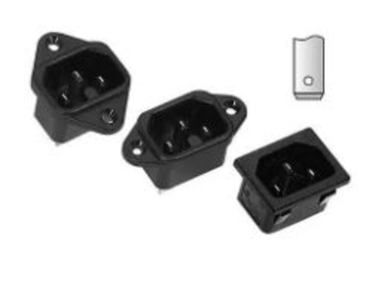 Serie 42R02 – Gerätestecker mit Schraubanschluss oder Snap-In