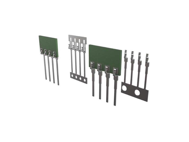 Cadres à plomb en ligne simple (Single In-Line Lead Frames)