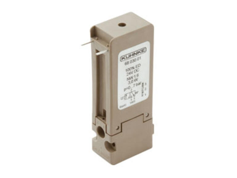 Vanne proportionnelle Kuhnke type 68P – 0-5bar, NW 1.2mm
