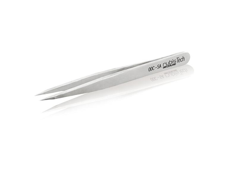 Rubis hochpräzise Pinzette – Spitzen: gerade, spitz, dick. OAL: 110mm