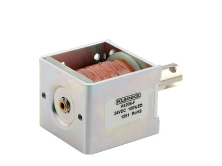 Zugmagnet – Hub 7mm, 0.7-7.0N, 24VDC, 100%ED