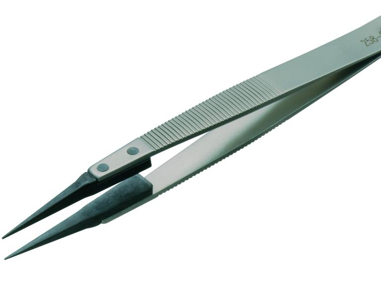 Pointes de pincettes de rechange Rubis avec pointes en fibre de carbone 30%, sécurité ESD